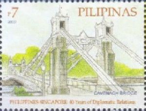 Cavenagh Bridge, Singapore 